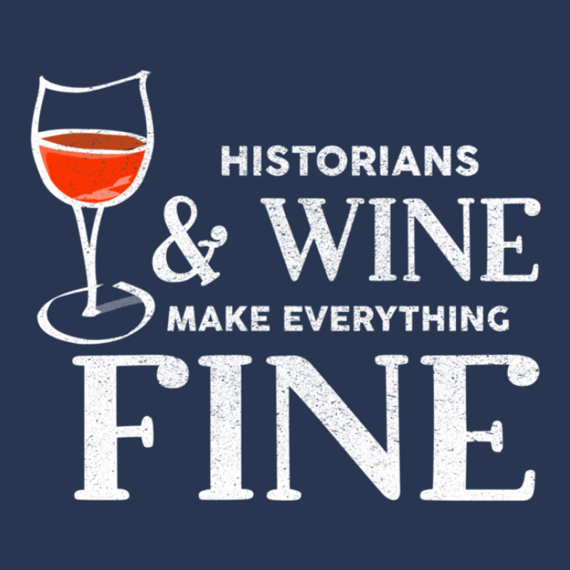 Historians And Wine Make Everything Finefor Historian Men Denim Jacket | Artistshot