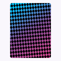 Abstract Pattern Of Chessboard Squares Blue Purple Gradation Color Tank Top | Artistshot