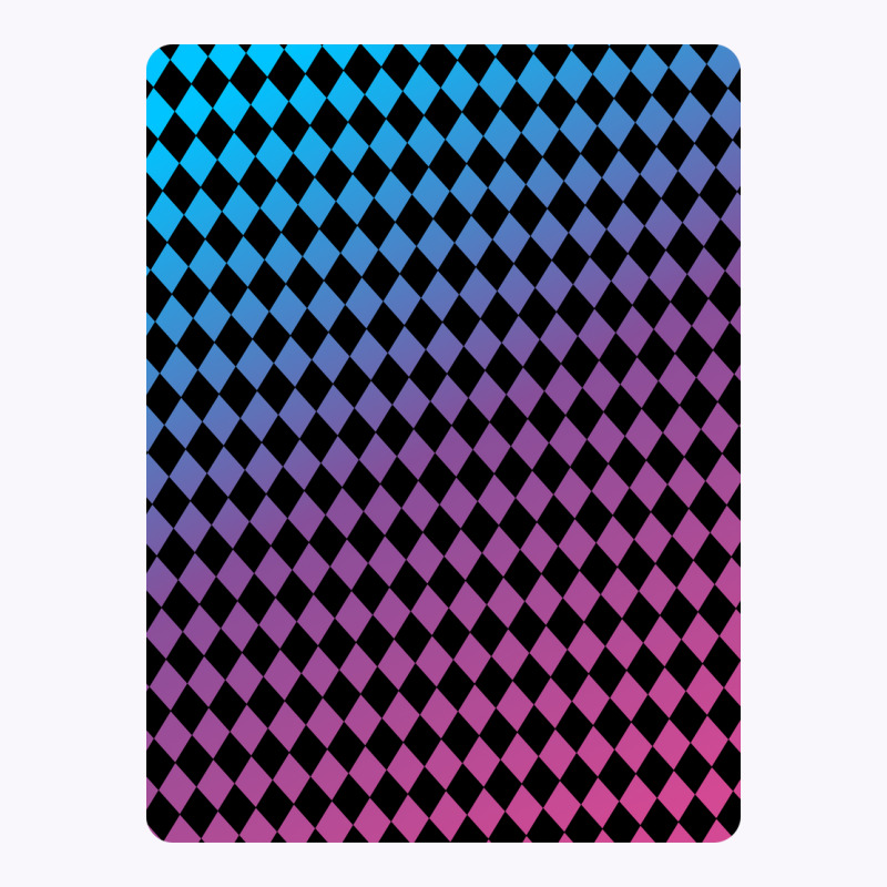 Abstract Pattern Of Chessboard Squares Blue Purple Gradation Color Tank Top | Artistshot