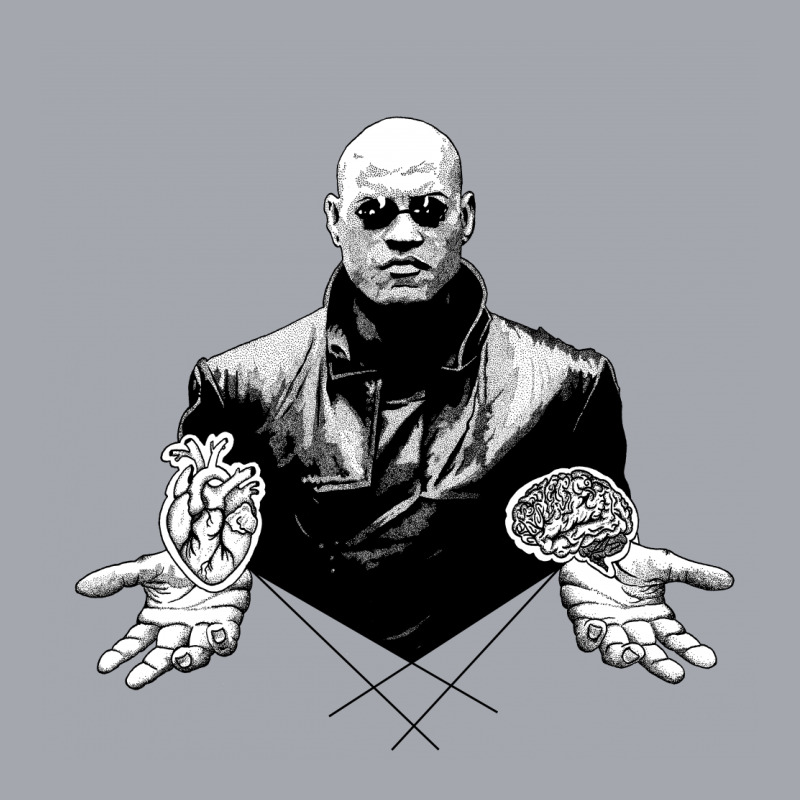 The Choice Of Morpheus Long Sleeve Shirts by dotfog | Artistshot