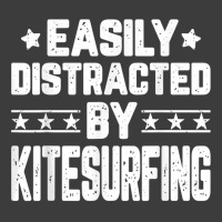 Easily Distracted By Kitesurfing   Kitesurfer Kiteboarding T Shirt Men's Polo Shirt | Artistshot