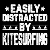 Easily Distracted By Kitesurfing   Kitesurfer Kiteboarding T Shirt Unisex Jogger | Artistshot