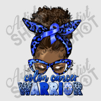 Colon Cancer Warrior Afro Messy Bun Hoodie & Jogger Set | Artistshot