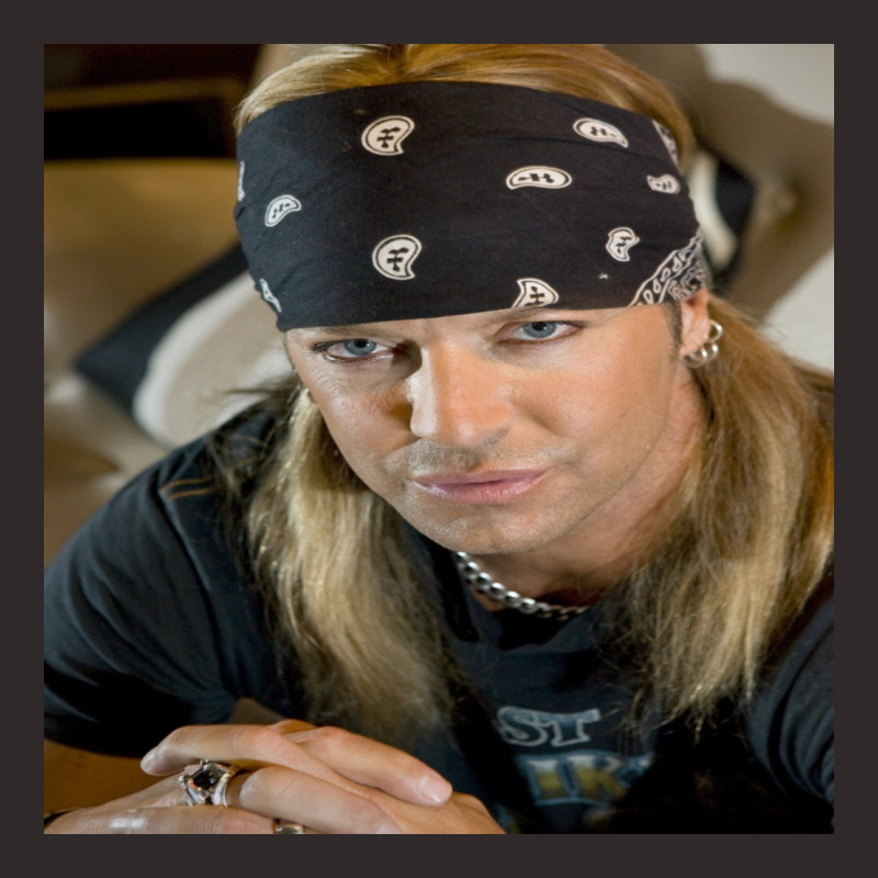 Bret Michaels In Behind The Skin On Concert Racerback Tank | Artistshot