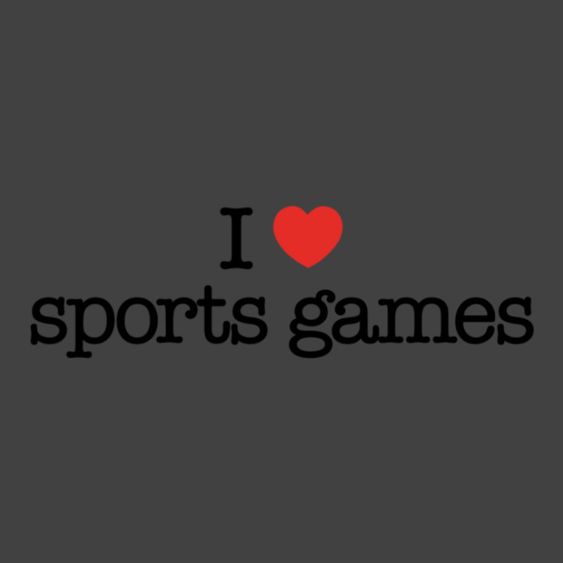 I Love Sports Games (gaming). Vintage T-shirt | Artistshot