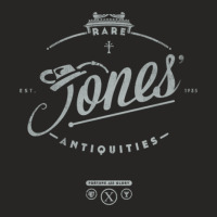 Jones' Rare Antiquities Silver 1 Ladies Fitted T-shirt | Artistshot