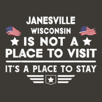 Janesville Wisconsin Place To Stay Usa Town Home City T Shirt Bucket Hat | Artistshot