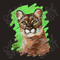 Acrylic Reise Cougar Painted Premium Tee Shirt Tank Top | Artistshot