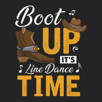 Boot Up It's Line Dance Time Cowboy Western Music Country 3/4 Sleeve Shirt | Artistshot