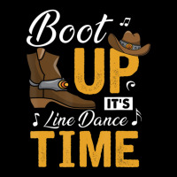 Boot Up It's Line Dance Time Cowboy Western Music Country Men's Long Sleeve Pajama Set | Artistshot