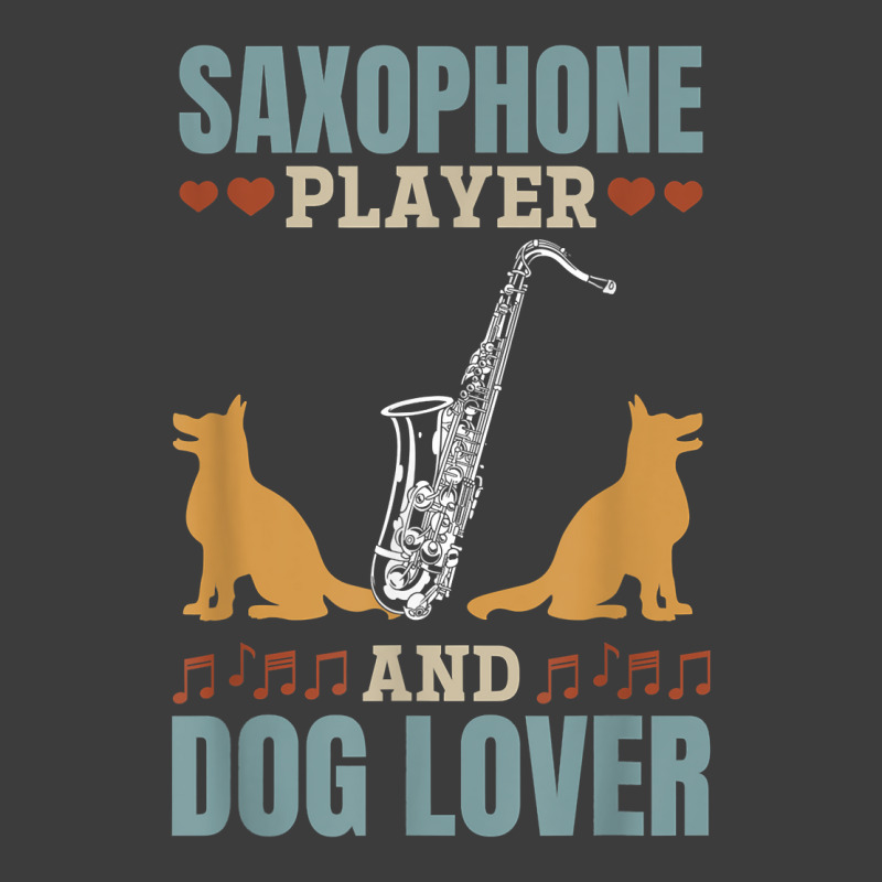 Saxophone Player And Dog Lover Saxophone Player Saxophonist T Shirt Men's Polo Shirt | Artistshot