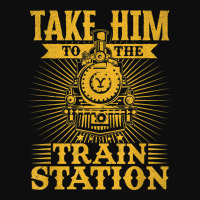 Ride Him To The Train Station Crop Top | Artistshot