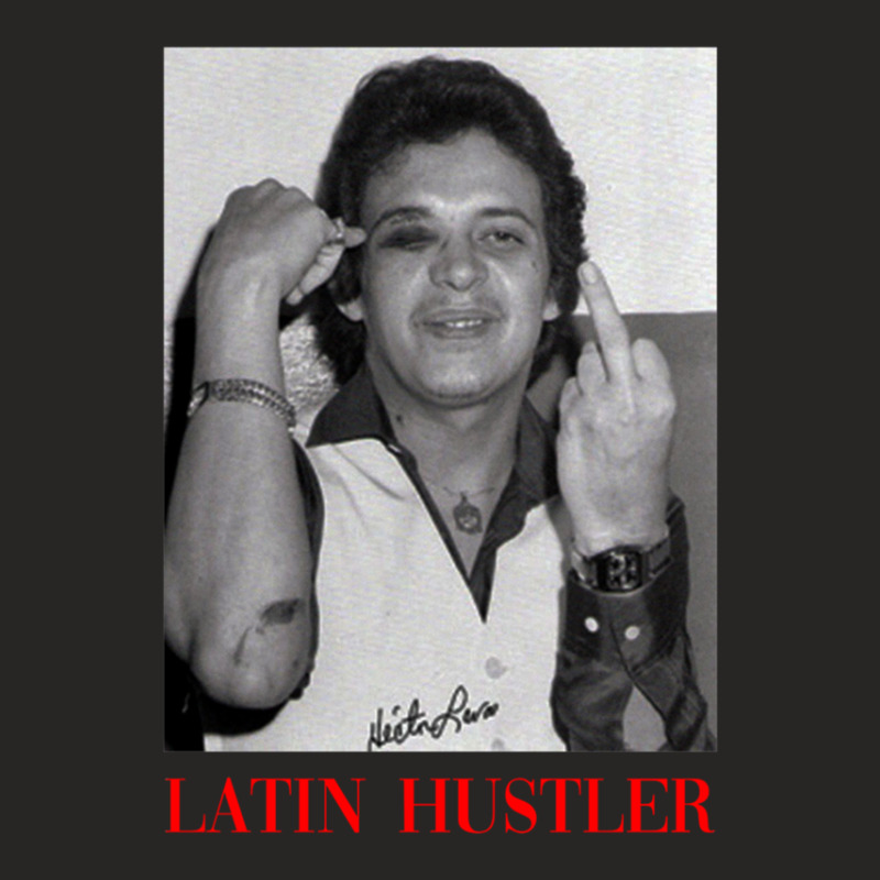 Héctor Lavoe Latin Hustler Ladies Fitted T-Shirt by AaronHalverson | Artistshot