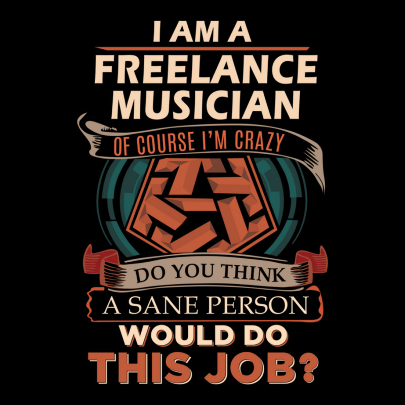 Freelance Musician  Sane Person Job Gift Item Tee Fleece Short by JasonMichaelDelp | Artistshot