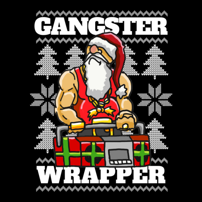 Gangsta Gangster Rap Christmas Theme  Ugly Christmas Hip Hop Themed Fo Kids Cap | Artistshot