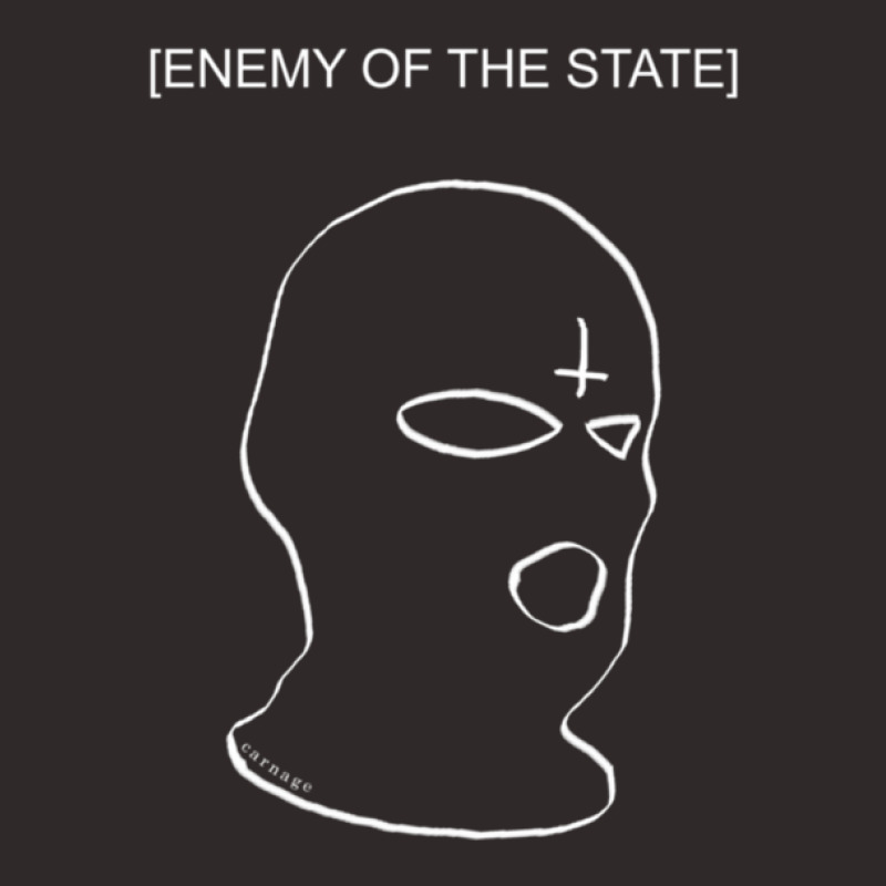 Enemy Of The State Racerback Tank by JasonRobertCoates | Artistshot