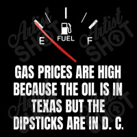 Gas Prices High Oil In Texas Dipsticks Women's V-neck T-shirt | Artistshot