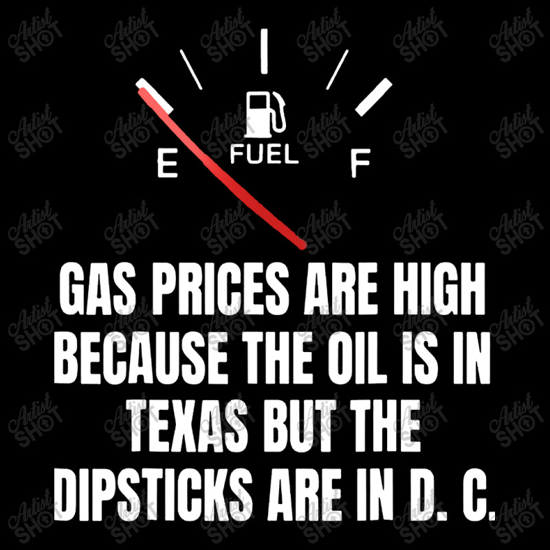 Gas Prices High Oil In Texas Dipsticks Women's V-Neck T-Shirt by Golden Store | Artistshot