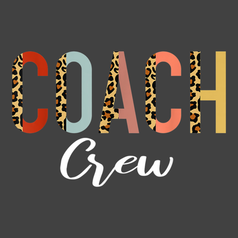 Coach Crew Coach Squad Instructional Coach Literacy Coach T Shirt Vintage T-Shirt by chomibe | Artistshot