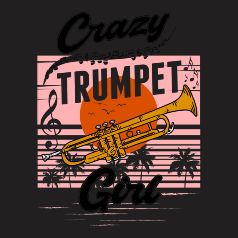 Crazy Trumpet Girl Player Musician Essential T-shirt | Artistshot