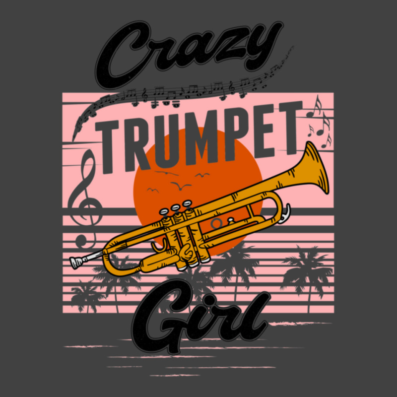 Crazy Trumpet Girl Player Musician Essential Vintage T-shirt | Artistshot