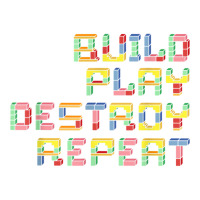 Build Play Destroy Repeat Building Blocks Master Builder T Shirt Unisex Hoodie | Artistshot