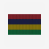 Flag Of Mauritius Baby Beanies | Artistshot