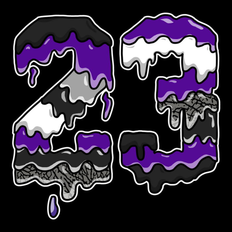 Drip Number 23 Dark Iris 3s Matching Pullover Hoodie Toddler Sweatshirt | Artistshot