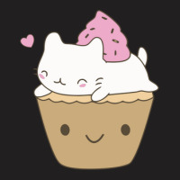 Kawaii Cupcake Cat T-shirt | Artistshot