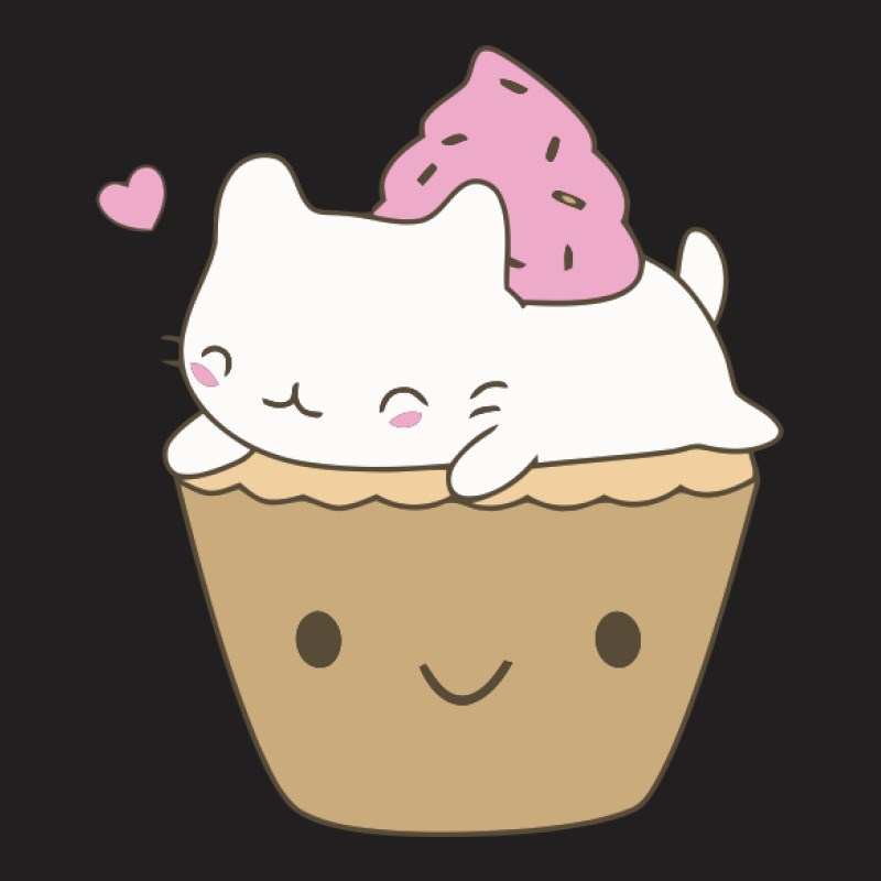 Kawaii Cupcake Cat T-shirt | Artistshot