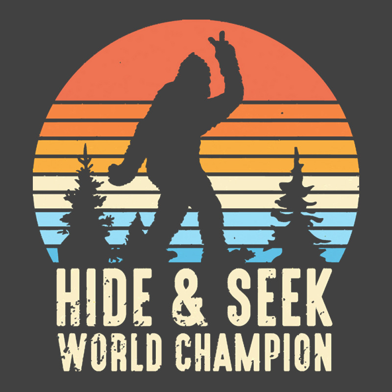 Bigfoot T  Shirt Retro Bigfoot Hide & Seek World Champion 7 Vintage T-Shirt by solonfeil756 | Artistshot