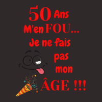 Birthday Party 50th Birthday J'men Fou Je Ne Ne Faire Ma Age [french L Racerback Tank | Artistshot