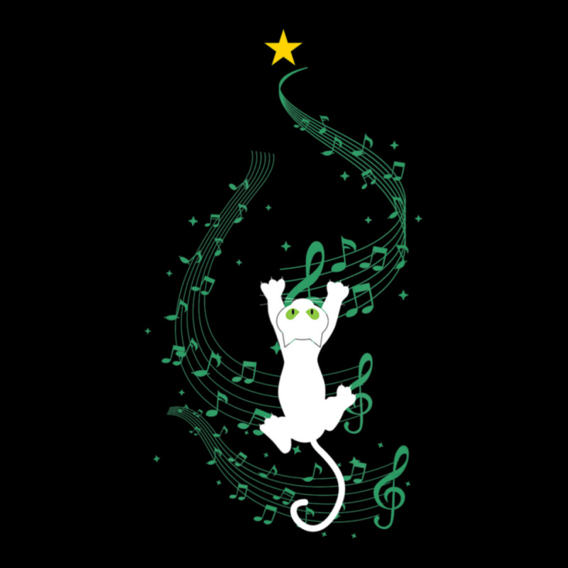 Cat Climbing Music Note Christmas Tree Kids Cap by RafaelGonzalezRamirez | Artistshot