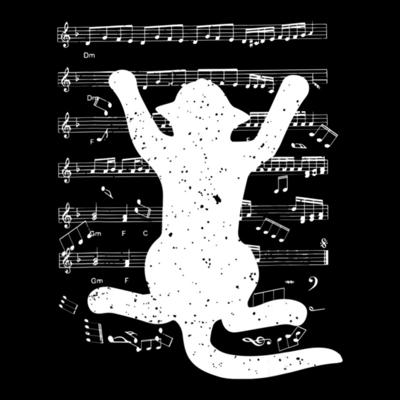 Cat Music Sheet Cat Music Musical Note 1 Kids Cap by RafaelGonzalezRamirez | Artistshot