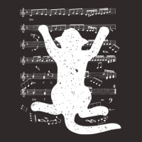 Cat Music Sheet Cat Music Musical Note 1 Racerback Tank | Artistshot