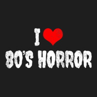 I Love 80's Horror  Horror Fan Gift Classic T-shirt | Artistshot