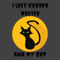 I Love Horror Movies And My Cat 6 Vintage T-shirt | Artistshot