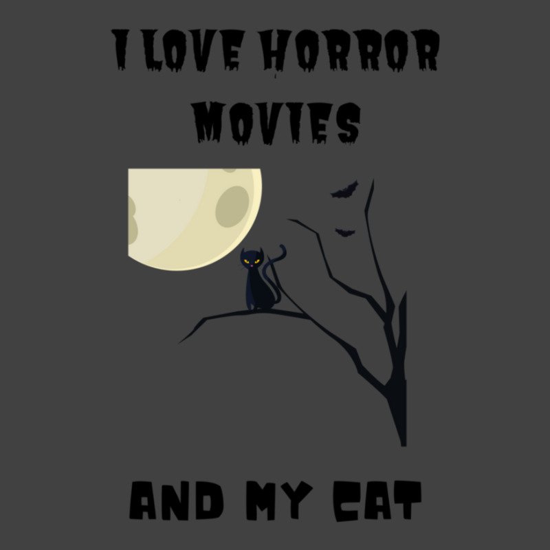 I Love Horror Movies And My Cat 8 Vintage T-shirt | Artistshot