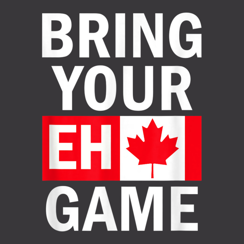 Bring Your Eh Game Canadian Flag Canada Ladies Curvy T-Shirt by RachelRenePeckham | Artistshot