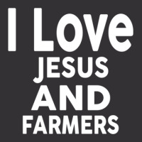 I Love Jesus And Farmers  For Farmer Vintage Short | Artistshot