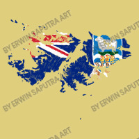 Falkland Island Malvinas Flag Map Drawing Line Art Baby Bodysuit | Artistshot