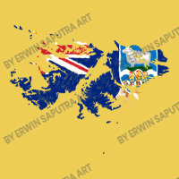 Falkland Island Malvinas Flag Map Drawing Line Art Baby Beanies | Artistshot