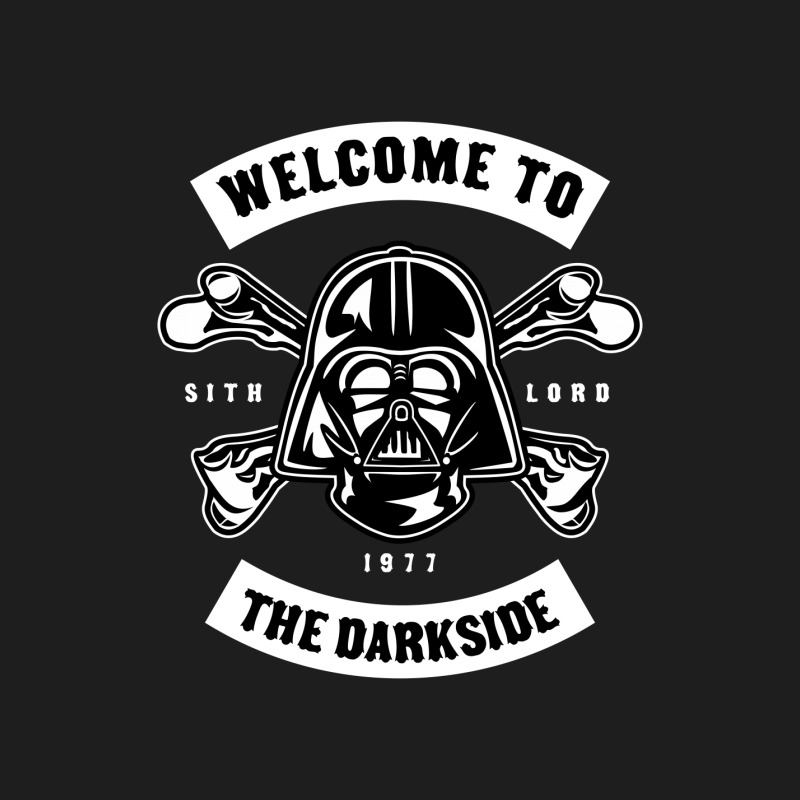 Welcome To The Darkside Classic T-shirt by douglasstencil | Artistshot