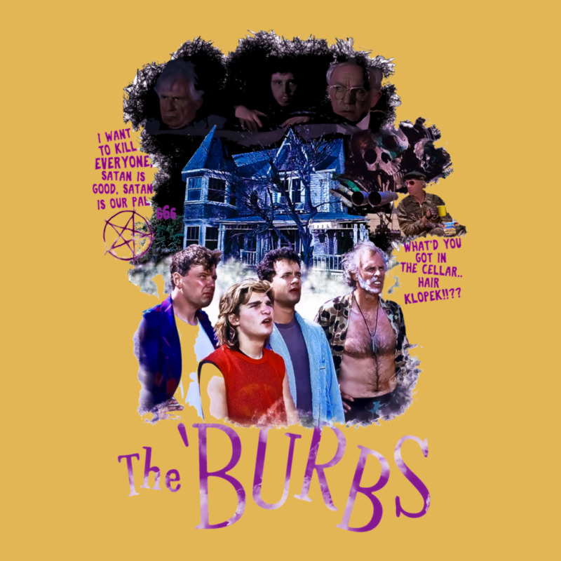 The Burbs Film Art Print Vintage Hoodie And Short Set by LeahRDenny | Artistshot