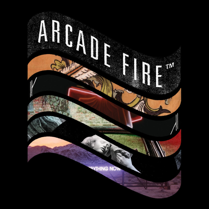 Arcade Fire - Discography Pocket T-Shirt by JimmyChandler | Artistshot