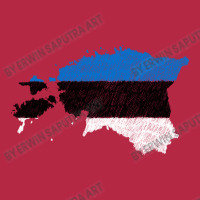 Estonia Flag Map Drawing Line Art Champion Hoodie | Artistshot