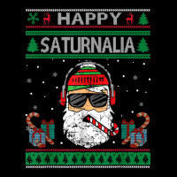 Happy Saturnalia Cool Santa Ugly Christmas Sweater T Shirt Toddler Sweatshirt | Artistshot