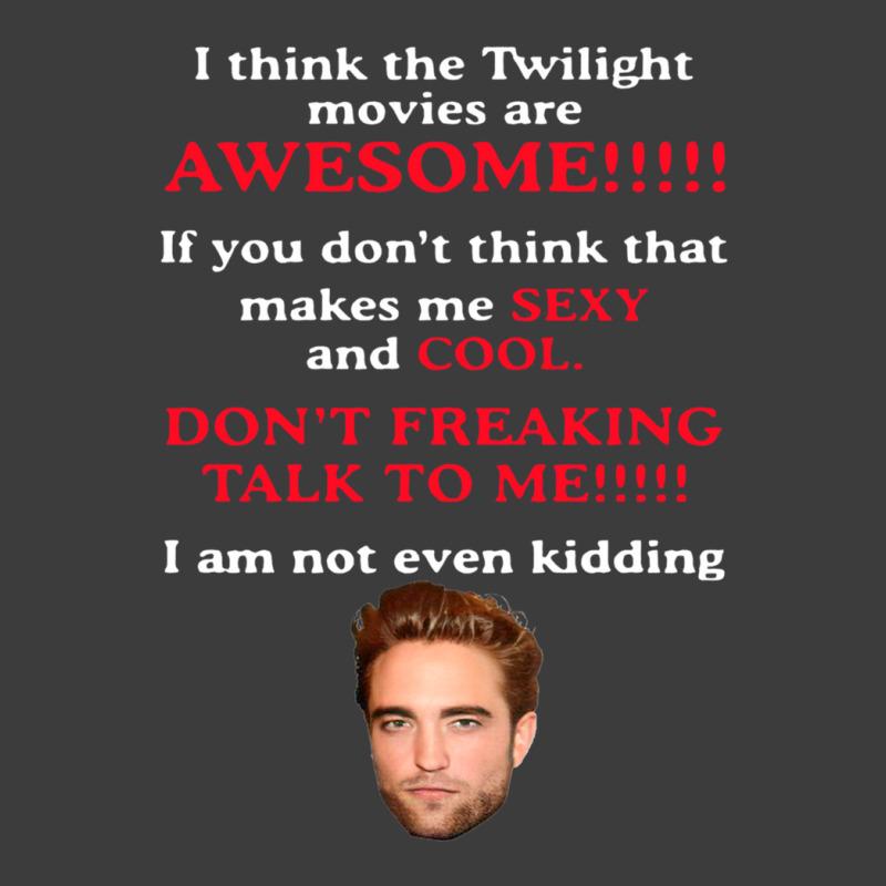 Rob-ert Patt-ins-on I Think The Twilight Movies Are Awesome Men's Polo Shirt | Artistshot