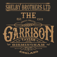 Vintage Garrison Tavern The Blinders Birmingham Distressed For Vintage Ladies Fitted T-shirt | Artistshot