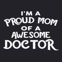 I'm A Proud Mom Of A Awesome Doctor Unisex Sherpa-lined Denim Jacket | Artistshot